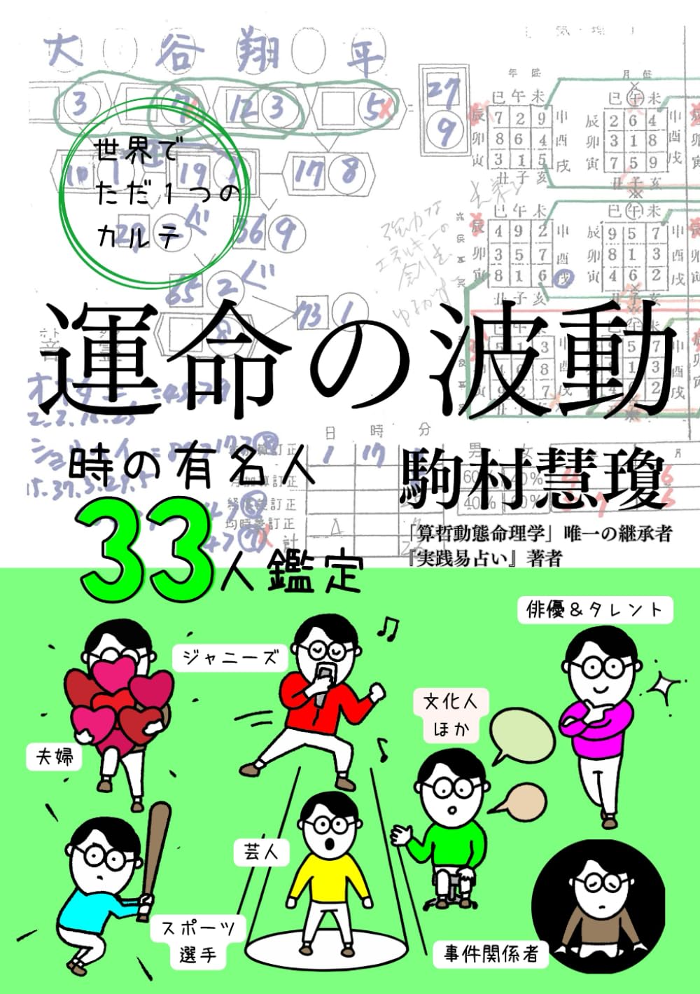 運命の波動: 時の有名人33人鑑定 (占い) | 駒村慧瓊 |本 | 通販 | Amazon